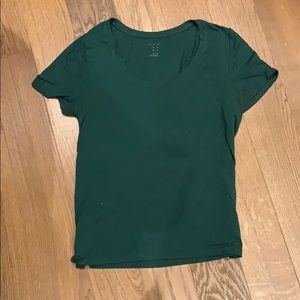 Scoop Neck Short Sleeve T-Shirt